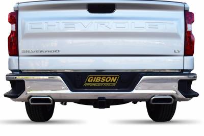 Gibson Performance Exhaust - 19-23 Chevrolet/GMC 1500 Pickup 4.3L,5.3L, Dual Split Exhaust, Stainless