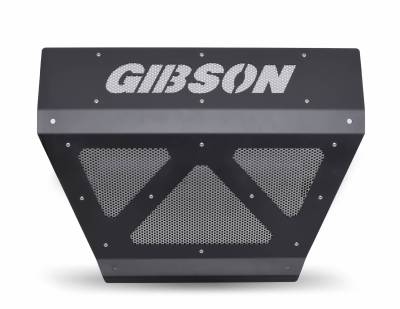 Gibson Performance Exhaust - Polaris UTV Beauty Plate ,Black Ceramic