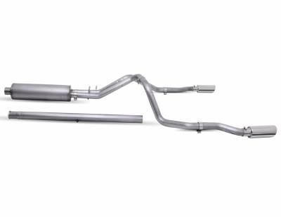 Gibson Performance Exhaust - 19-23 Chevrolet/GMC 1500 Pickup 6.2L,Dual Split Exhaust,Stainless