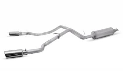 Gibson Performance Exhaust - 19-23 Ford Ranger 2.3L,Dual Split, Stainless Cat-Back Performance Exhaust #69550