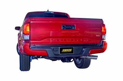 Gibson Performance Exhaust - 16-23 Toyota Tacoma 3.5L, Single Exhaust,  Stainless