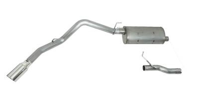 Gibson Performance Exhaust - 19-20 Ford F250/F350 Super Duty, 6..2L, Stainless Single, Cat-Back Performance Exhaust #619906