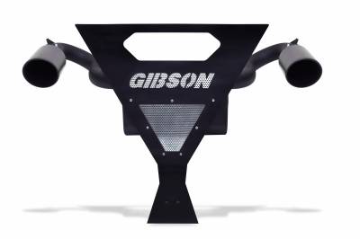 Gibson Performance Exhaust - 16-18 Yamaha YXZ 1000R,  Dual Exhaust, Black Ceramic