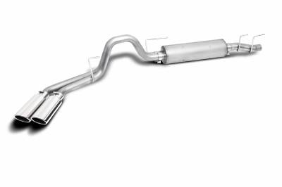 Gibson Performance Exhaust - 21-23 Ford F150 2.7L-3.3L-3.5L, Dual Sport Exhaust, Stainless