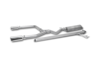 Gibson Performance Exhaust - 17-20 Honda Ridgeline, Dual Split Exhaust, Stainless. Performance Exhaust #614002