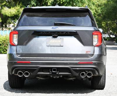 Gibson Performance Exhaust - 20-22 Ford Explorer ST 3.0L,  Axle Back Dual Exhaust, Stainless, #619718