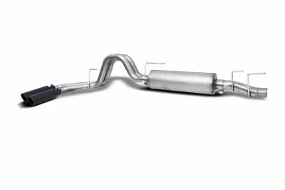 Gibson Performance Exhaust - 21-23 Ford F150 2.7L-3.3L-3.5L ,Black Elite Dual Sport Exhaust, Stainless