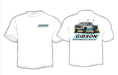 Gibson Performance Exhaust - Gibson Pre runner , White  T-Shirt