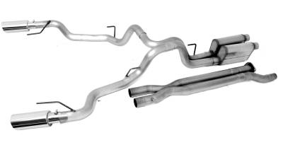 Gibson Performance Exhaust - 17-20 Ford Raptor 3.5L Eco Boost,Dual Split, Stainless Cat-Back Performance Exhaust #69548