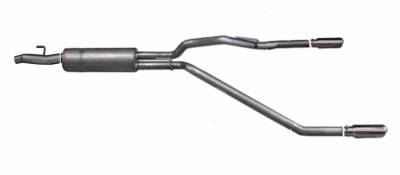 Gibson Performance Exhaust - 09-10 Ford F150 4.2L-4.6L-5.4L, Dual Split, Aluminized Cat-Back Performance Exhaust #9538