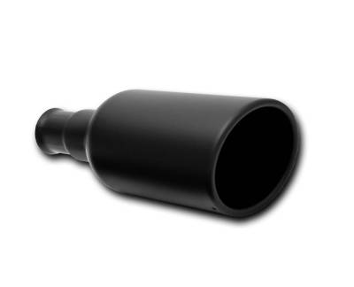 Gibson Performance Exhaust - 19-25 Ram 1500 Truck 5.7L, Factory Replacement ,Black Ceramic Exhaust Tips #500682