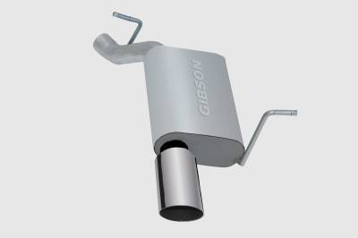 Gibson Performance Exhaust - 11-13 Jeep Grand Cherokee 3.6L, Axle Back Single Aluminized Cat-Back Performance Exhaust #17408