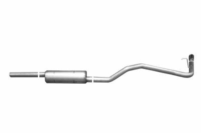 Gibson Performance Exhaust - 95-99 Toyota Tacoma 2.4L, Single Aluminized Cat-Back Performance Exhaust #18300