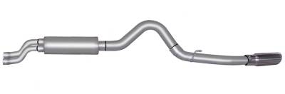 Gibson Performance Exhaust - 01-06 Chevy/Sierra 1500 Pickup 4.3L-4.8L-5.3L, Single Aluminized Cat-Back Performance Exhaust #315547