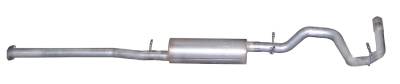 Gibson Performance Exhaust - 07-09 Chevrolet/GMC 1500 Pickup 4.8L-5.3L, Single Aluminized Cat-Back Performance Exhaust #315604