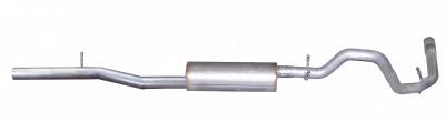 Gibson Performance Exhaust - 10-13 Chevrolet/GMC 1500 Pickup 4.8L-5.3L, Single Aluminized Cat-Back Performance Exhaust #315621