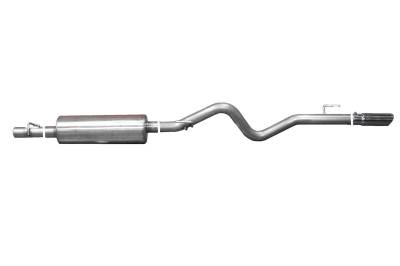 Gibson Performance Exhaust - 04-10 Dodge Durango 4.7L-5.7L, Single Aluminized Cat-Back Performance Exhaust #316593