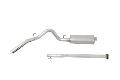 Gibson Performance Exhaust - 15-20 Ford F150 2.7L-3.5L-5.0L, Single Aluminized Cat-Back Performance Exhaust #319639