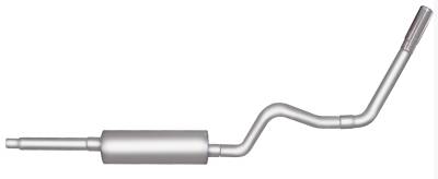 Gibson Performance Exhaust - 87-96 Ford F150 4.2L-4.9L-5.0L-5.4L, Single Aluminized Cat-Back Performance Exhaust #319655