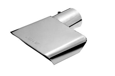 Gibson Performance Exhaust - 2-in. Inlet x 6-in. x 2.75" Outlet Stainless Sport Exhaust Tip #500430