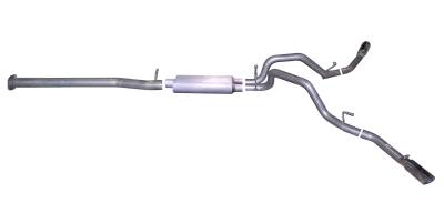 Gibson Performance Exhaust - Dual Extreme, Aluminized Cat-Back Performance Exhaust #5628