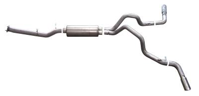 Gibson Performance Exhaust - Dual Extreme, Aluminized Cat-Back Performance Exhaust #5632