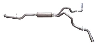 Gibson Performance Exhaust - Dual Extreme, Aluminized Cat-Back Performance Exhaust #5652