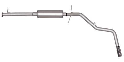 Gibson Performance Exhaust - 2001 Nissan Frontier 3.3L, Single Stainless Cat-Back Performance Exhaust #612204