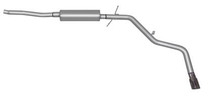 Gibson Performance Exhaust - 02-04 Nissan Frontier 3.3L,Single Stainless Cat-Back Performance Exhaust #612206