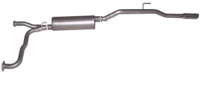 Gibson Performance Exhaust - 05 Nissan Xterra 4.0L, Single Stainless Cat-Back Performance Exhaust #612215