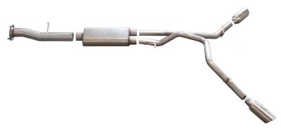 Gibson Performance Exhaust - Dual Extreme, Stainless Cat-Back Performance Exhaust #612601