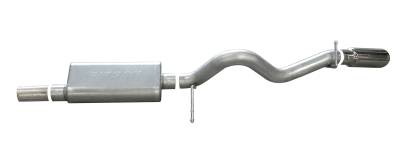 Gibson Performance Exhaust - 09 Hummer H3 5.3L, Single Stainless Cat-Back Performance Exhaust #612801