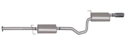 Gibson Performance Exhaust - 05-12 Honda Ridgeline 3.5L, Single Stainless Cat-Back Performance Exhaust #614000