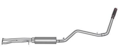 Gibson Performance Exhaust - 96-98 C/K 1500 Pickup 5.7L, Single Stainless Cat-Back Performance Exhaust #615506