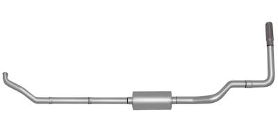 Gibson Performance Exhaust - 92-94 Chevrolet/GMC Pickup  6.5L Diesel, Single Stainless Cat-Back Performance Exhaust #615540