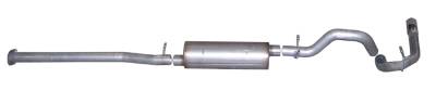 Gibson Performance Exhaust - Single Stainless Cat-Back Performance Exhaust #615604
