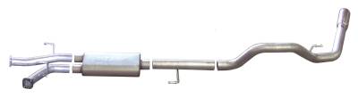 Gibson Performance Exhaust - 07-17 Toyota Tundra 4.6L-5.7L,Single Stainless Cat-Back Performance Exhaust #618604