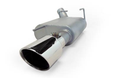 Gibson Performance Exhaust - 05-10 Ford Mustang 4.0L, Single Stainless Axle-Back Performance Exhaust #619000