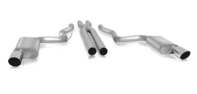 Gibson Performance Exhaust - 15-17 Ford Mustang GT 5.0L, Dual Stainless Cat-Back Performance Exhaust #619013
