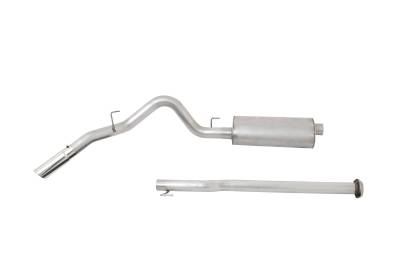 Gibson Performance Exhaust - 15-20 Ford F150  2.7L-3.5L-5.0L, Single Stainless Cat-Back Performance Exhaust #619639