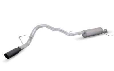 Gibson Performance Exhaust - 18-24 Expedition XLT 3.5L, Black Elite Single Cat-Back Performance Exhaust #619905B