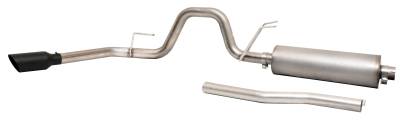 Gibson Performance Exhaust - 20-24  Ford F250/F350 7.3L ,Black Elite Single Cat-Back Performance Exhaust #619907B