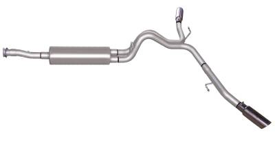 Gibson Performance Exhaust - 07-10 Hummer H3 3.5L/3.7L, Dual Extreme, Stainless Cat-Back Performance Exhaust #62210