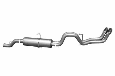 Gibson Performance Exhaust - 03-04 Dodge Ram 2500/3500 5.7L Pickup,Dual Sport, Aluminized Cat-Back Performance Exhaust #6401