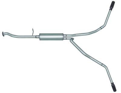 Gibson Performance Exhaust - Dual Extreme, Stainless Cat-Back Performance Exhaust #65008