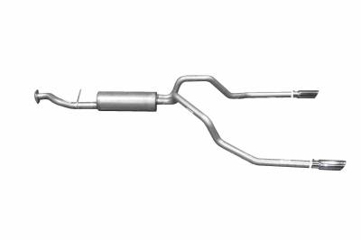 Gibson Performance Exhaust - Dual Split, Stainless Cat-Back Performance Exhaust #65542