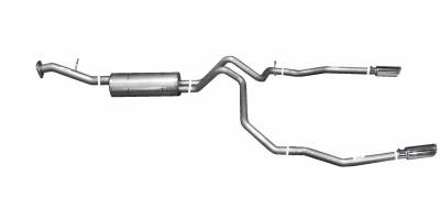 Gibson Performance Exhaust - 02-06 Cadillac Escalade 5.3L,Dual Split, Stainless Cat-Back Performance Exhaust #65560