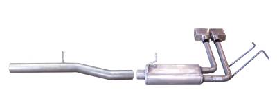 Gibson Performance Exhaust - Super Truck, Stainless Cat-Back Performance Exhaust #65639