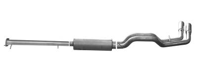 Gibson Performance Exhaust - Dual Sport, Stainless Cat-Back Performance Exhaust #65647