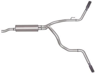 Gibson Performance Exhaust - 09-18 Dodge Ram 1500 5.7L, Dual Extreme, Aluminized Cat-Back Performance Exhaust #6566